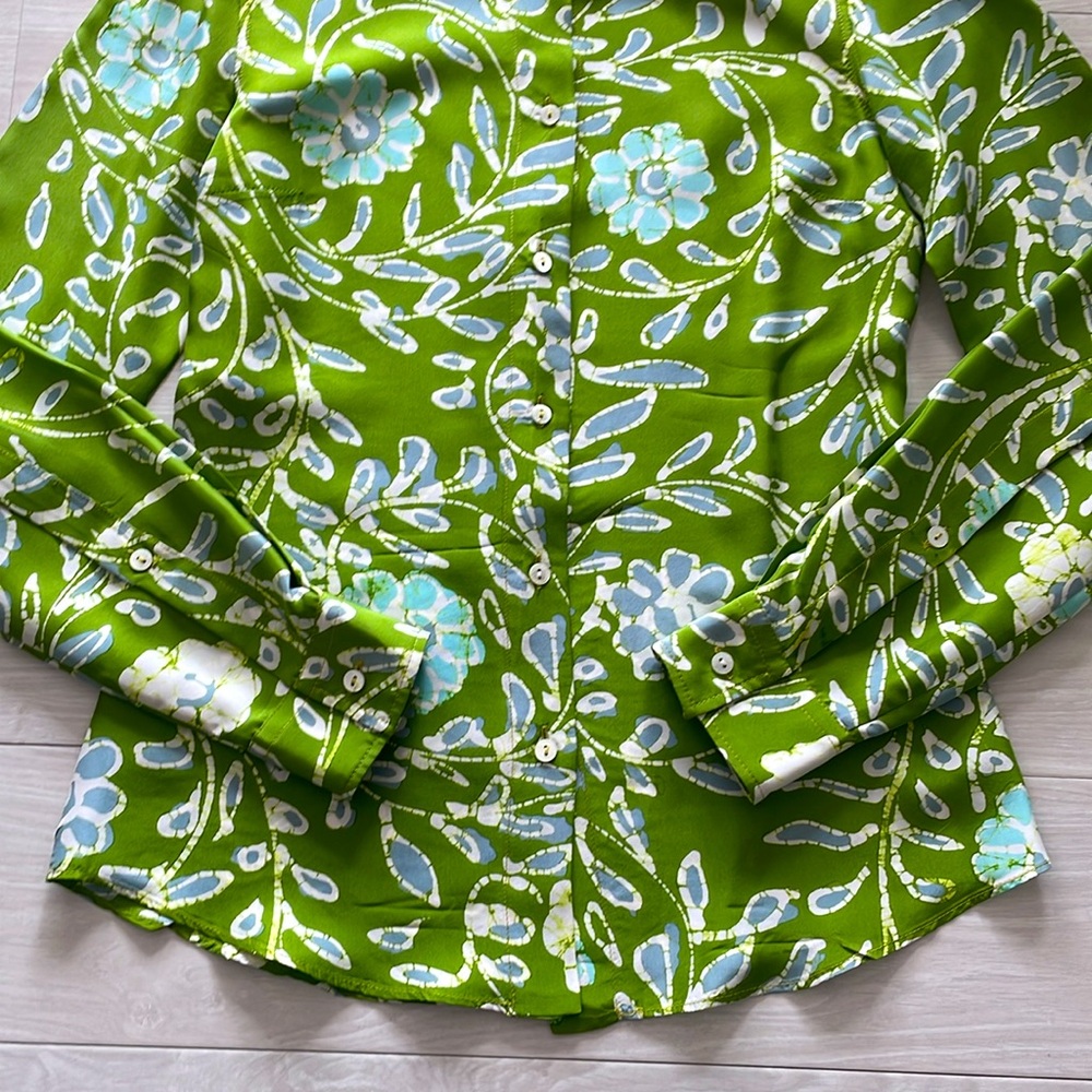 Dolce & Gabbana Silk Printed Blouse - Picture 5 of 12